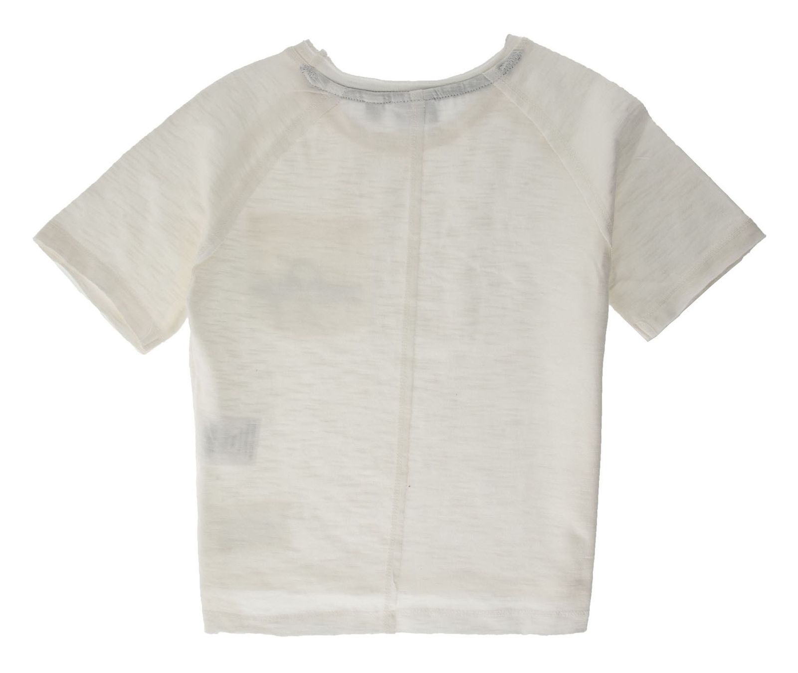 تی شرت نخی یقه گرد پسرانه - بلوکیدز - سفید - 3