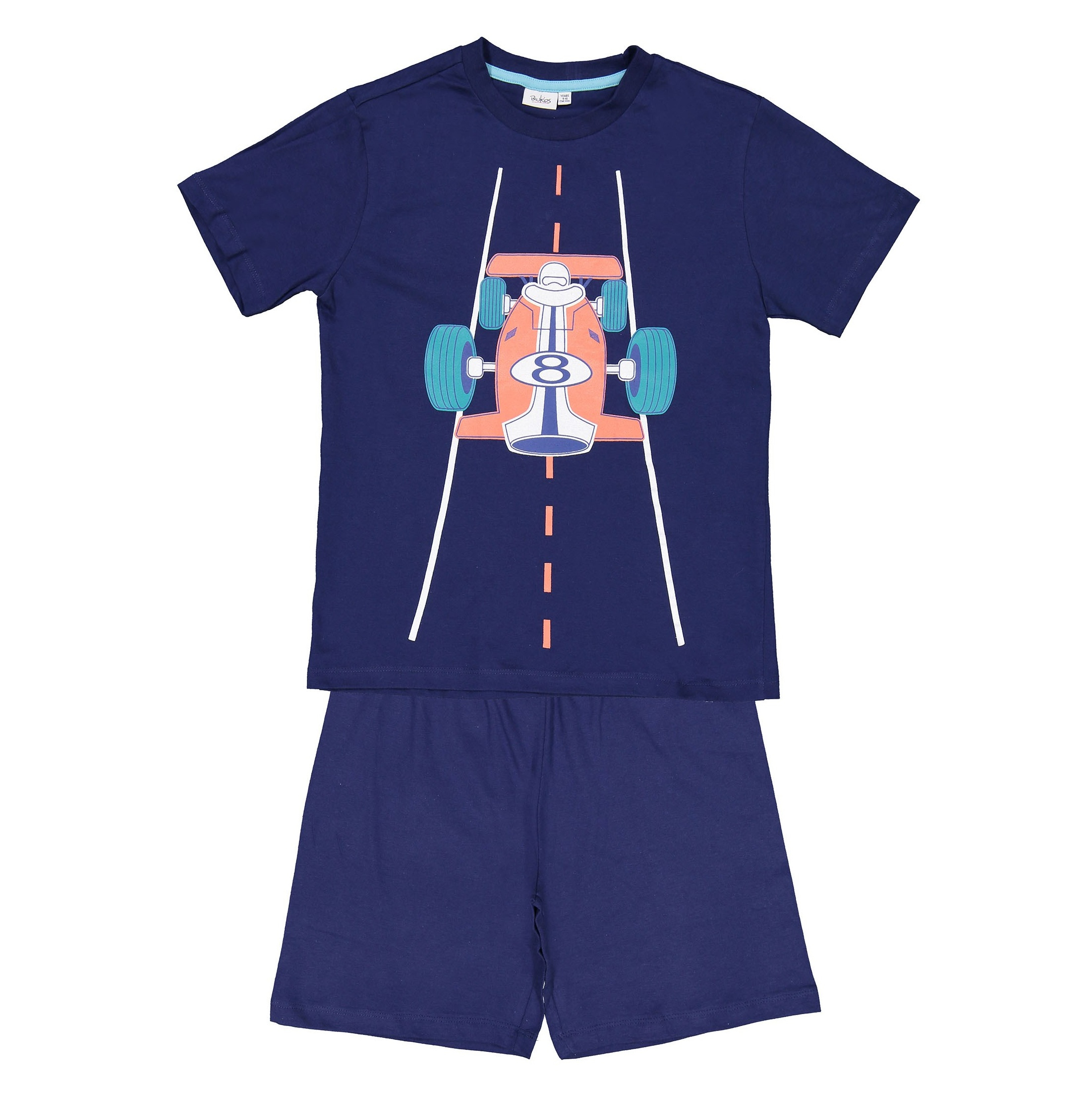 تی شرت و شلوارک نخی پسرانه بسته دو عددی - بلوکیدز
