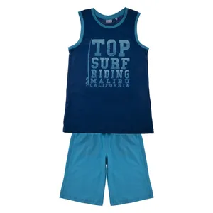 تاپ و شلوارک نخی پسرانه - بلوکیدز