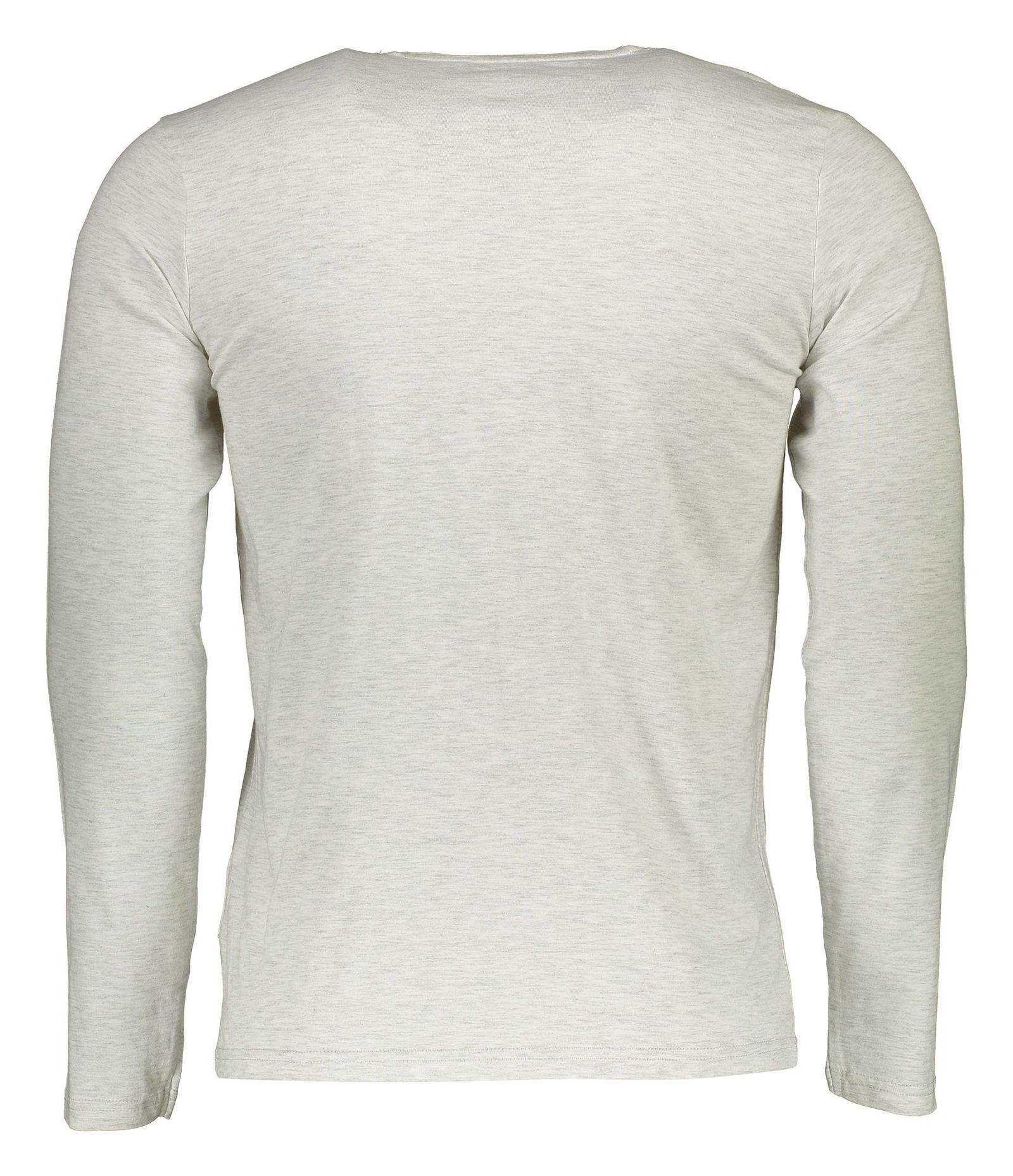تی شرت نخی یقه هفت مردانه - یوپیم - طوسي - 3