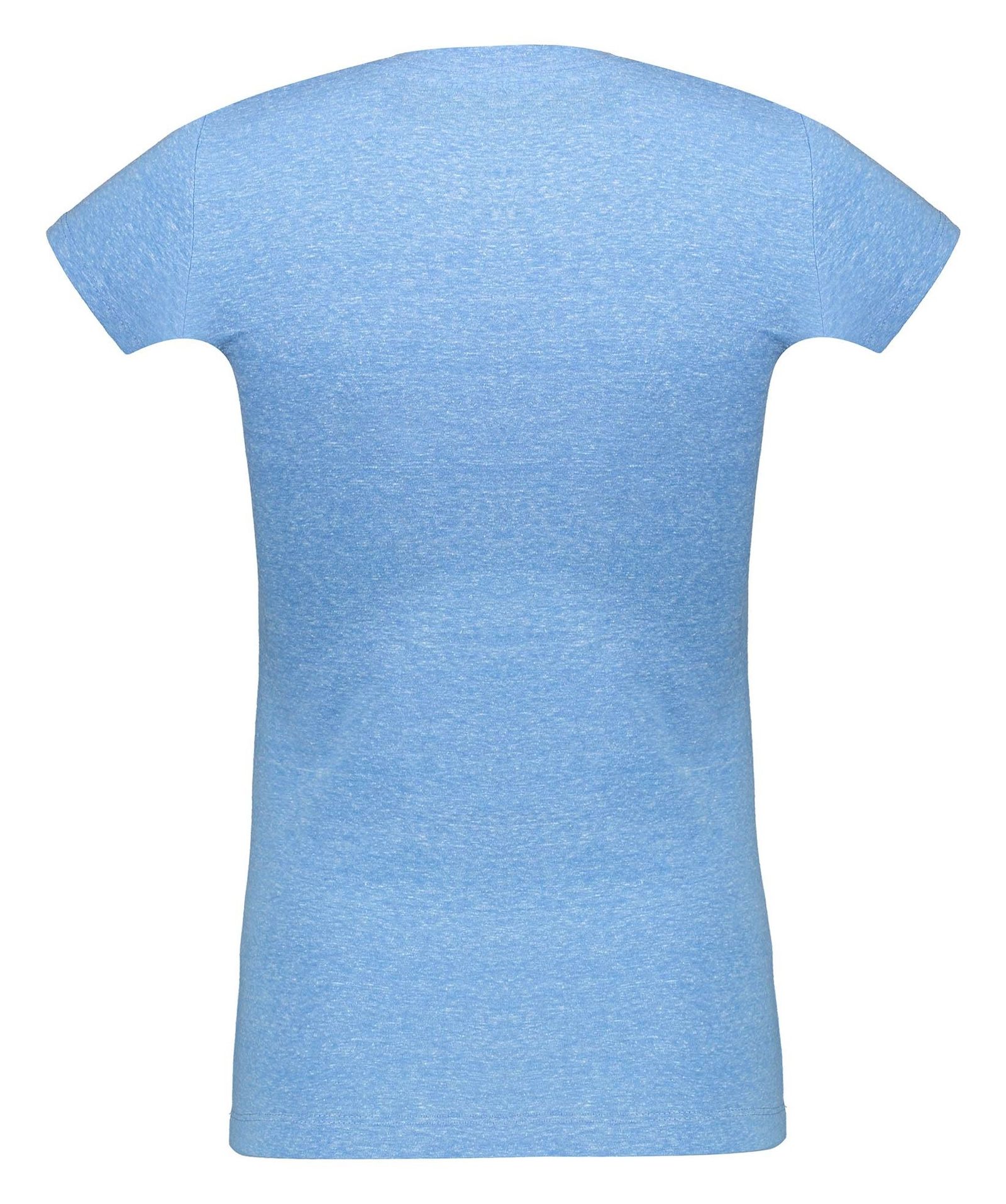 تی شرت یقه گرد زنانه - متی - بنفش - 9