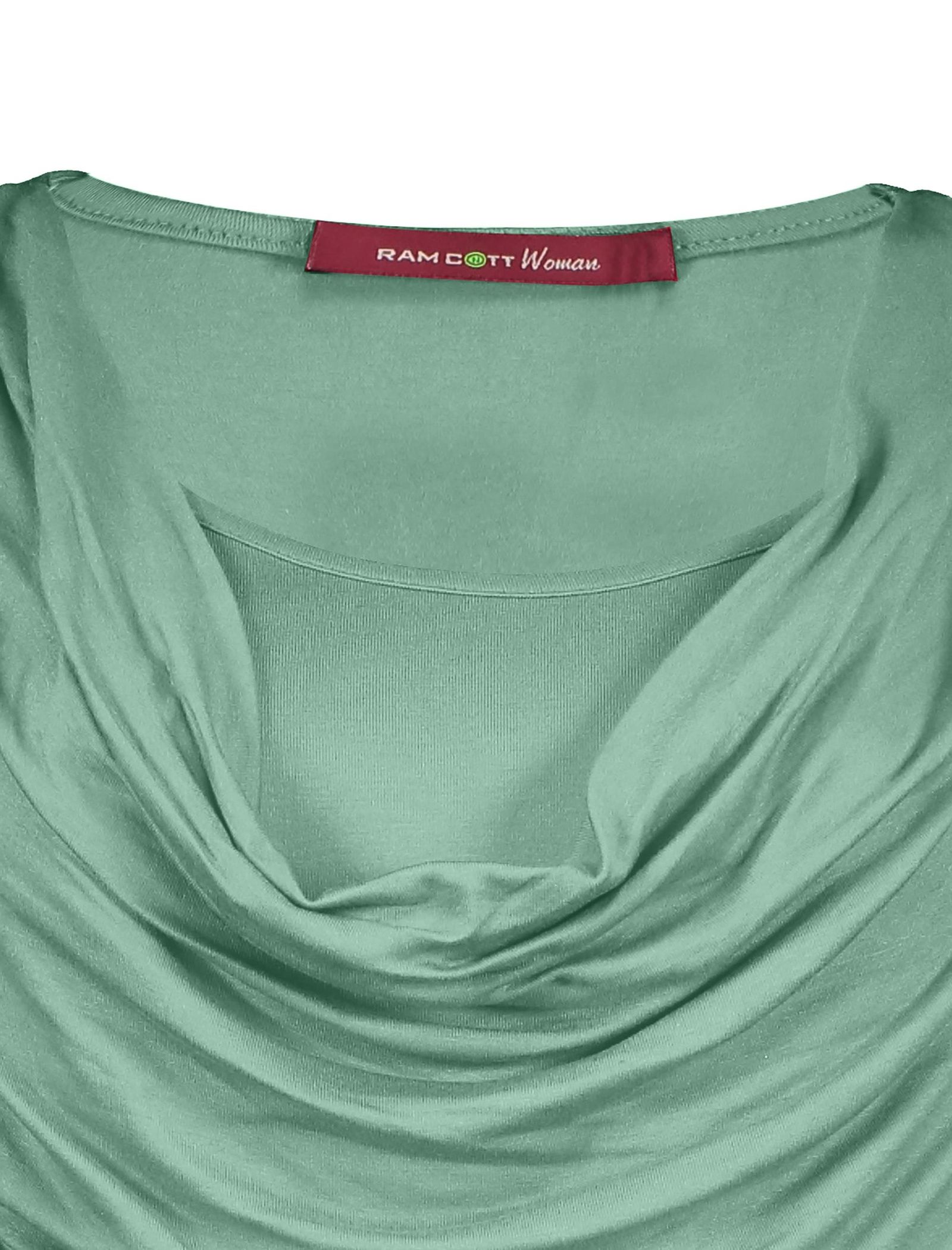 تی شرت آستین بلند زنانه - رامکات - سبز روشن - 5