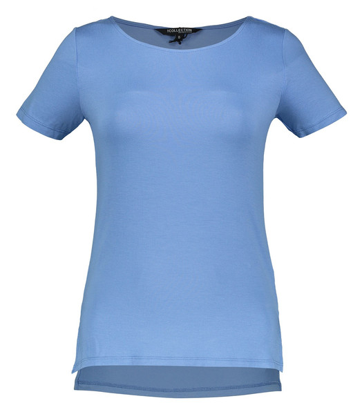 تی شرت ویسکوز یقه گرد زنانه - کالکشن