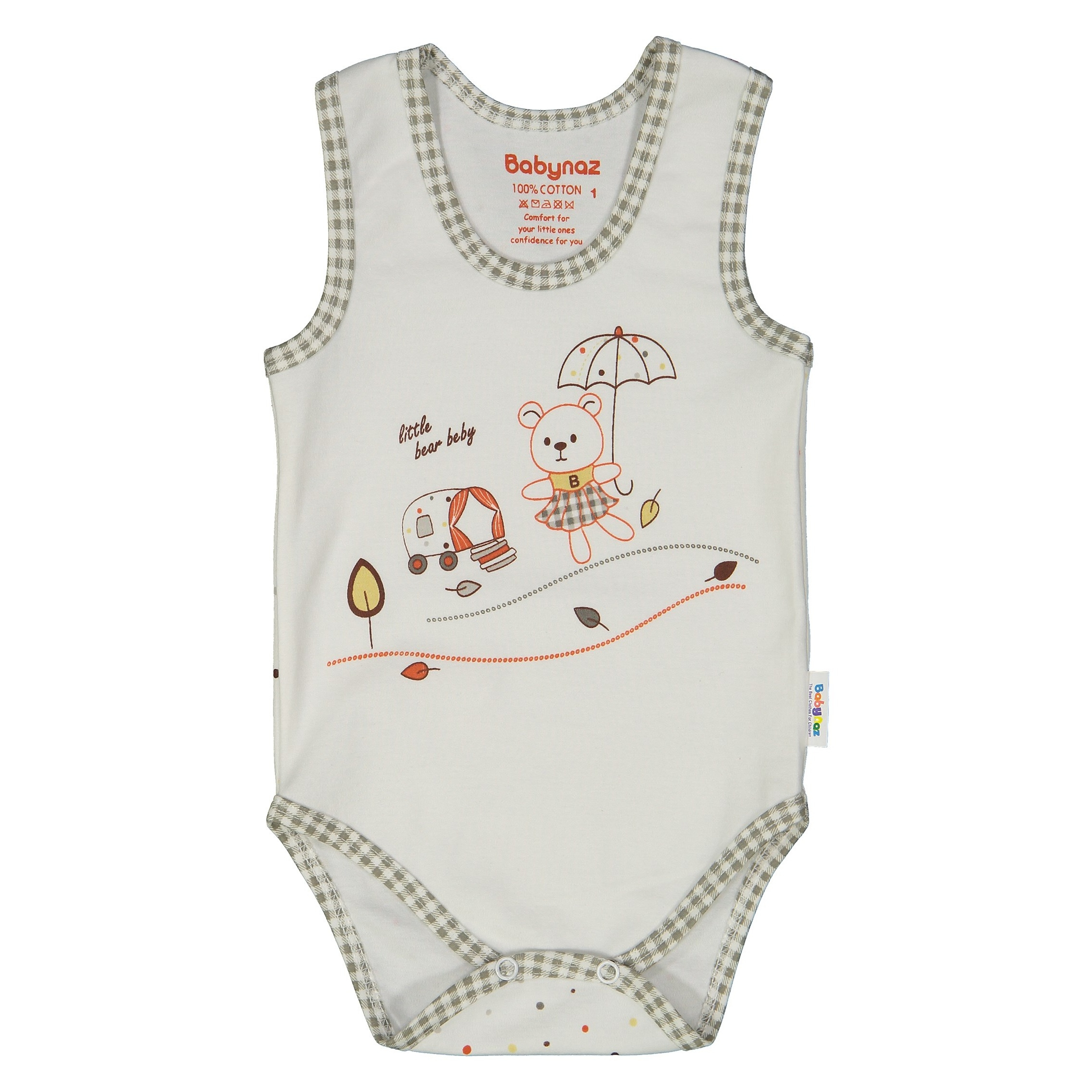 بادی نخی طرح دار نوزادی - بی بی ناز