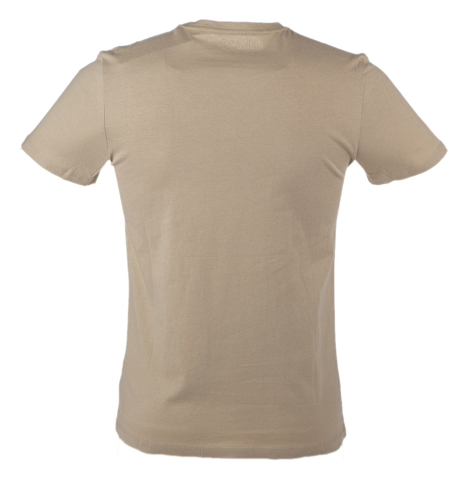 تی شرت نخی یقه گرد مردانه - یوپیم - بژ - 4