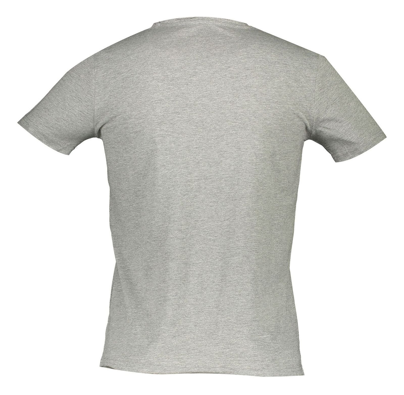 تی شرت نخی یقه گرد مردانه - یوپیم - طوسي - 3