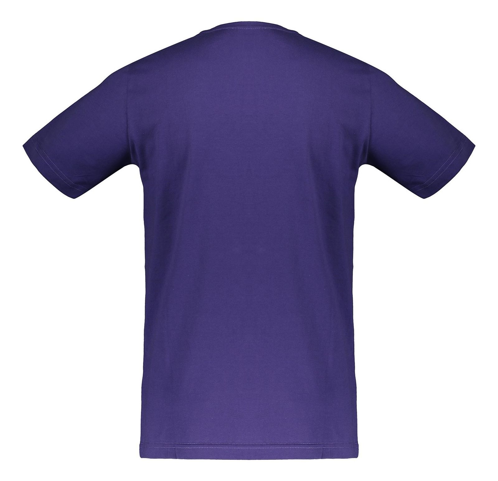 تی شرت نخی یقه گرد مردانه - جامه پوش آرا - بنفش - 3