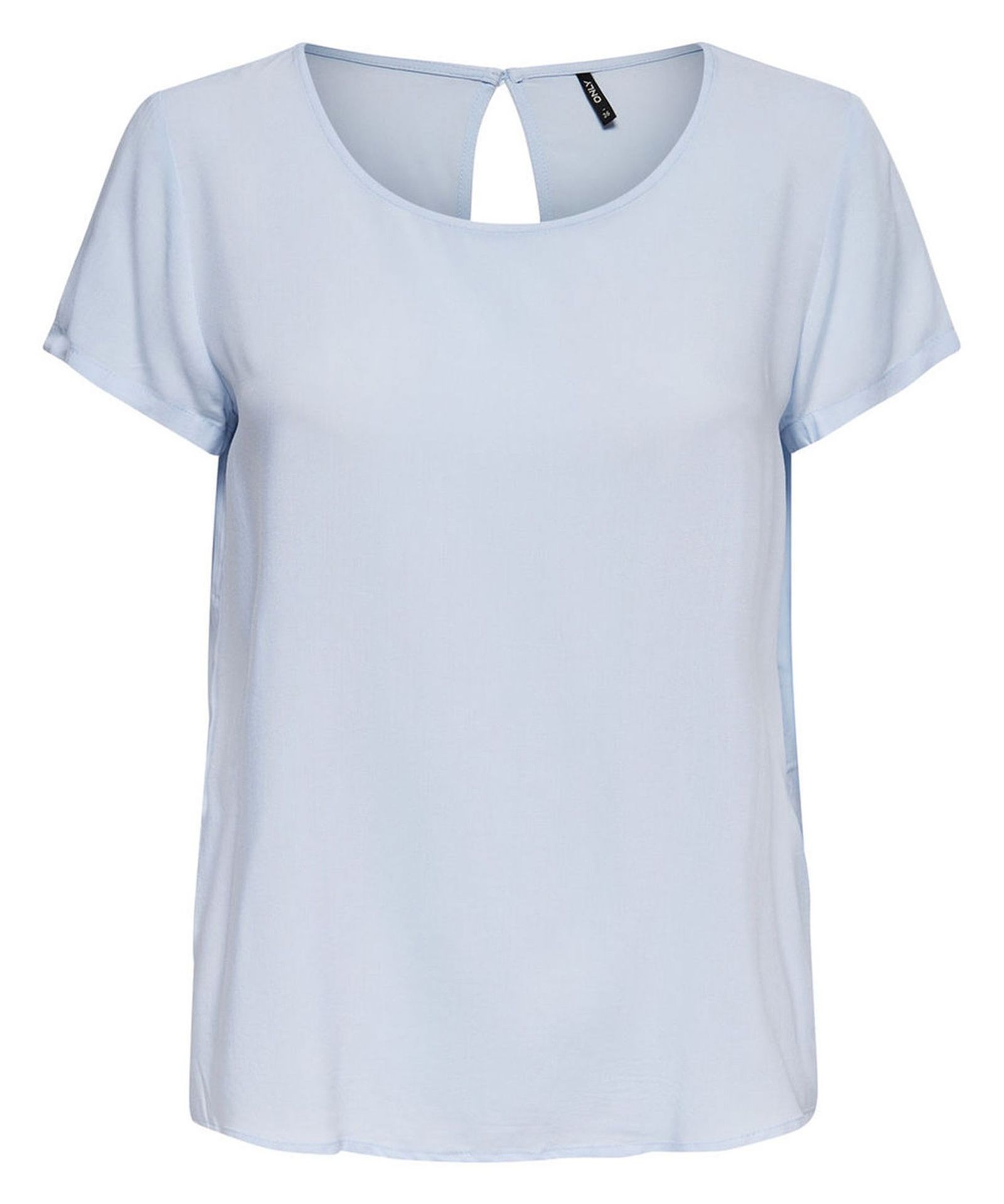 تی شرت ویسکوز یقه گرد زنانه - اونلی - آبي - 1