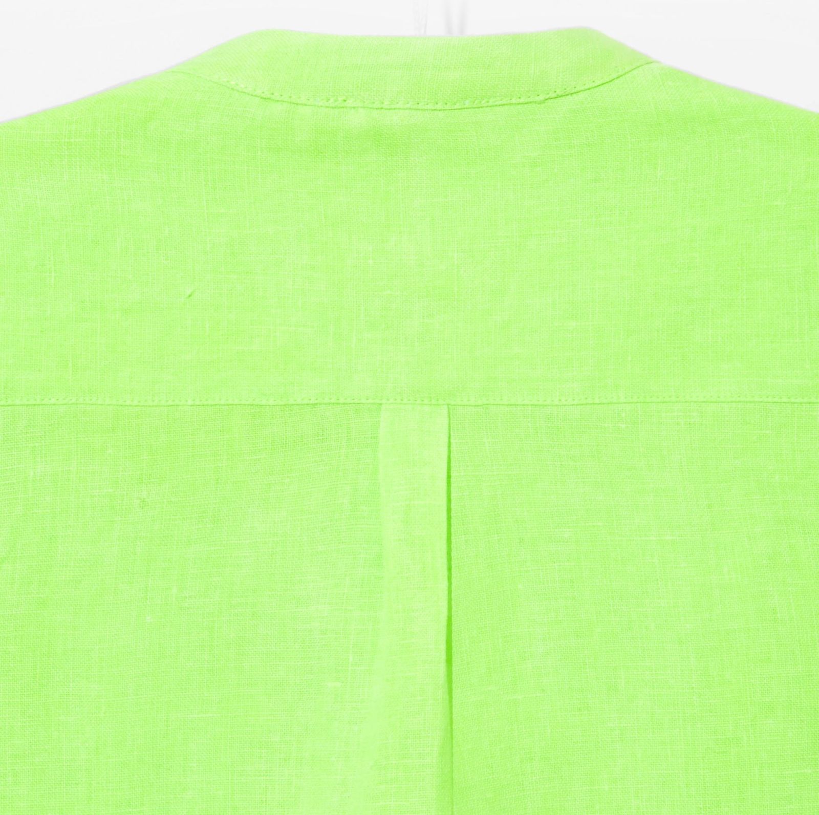 پیراهن کتان آستین بلند پسرانه Eclipsebis - جاکادی - سبز - 5