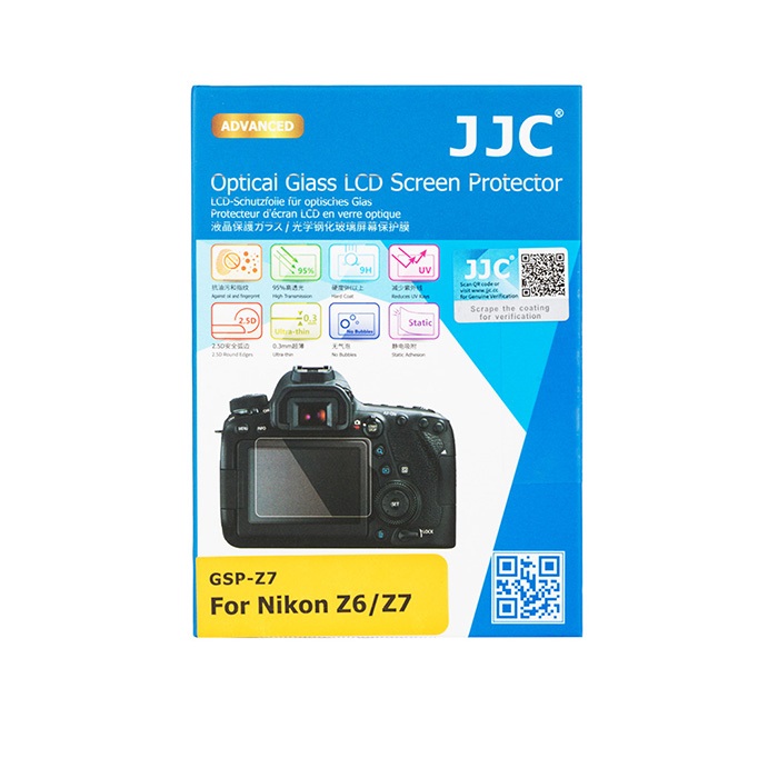 محافظ صفحه نمایش دوربین جی جی سی مدل GSP-Z7 مناسب برای دوربین نیکون Z6 / Z7 مجموعه 3 عددی