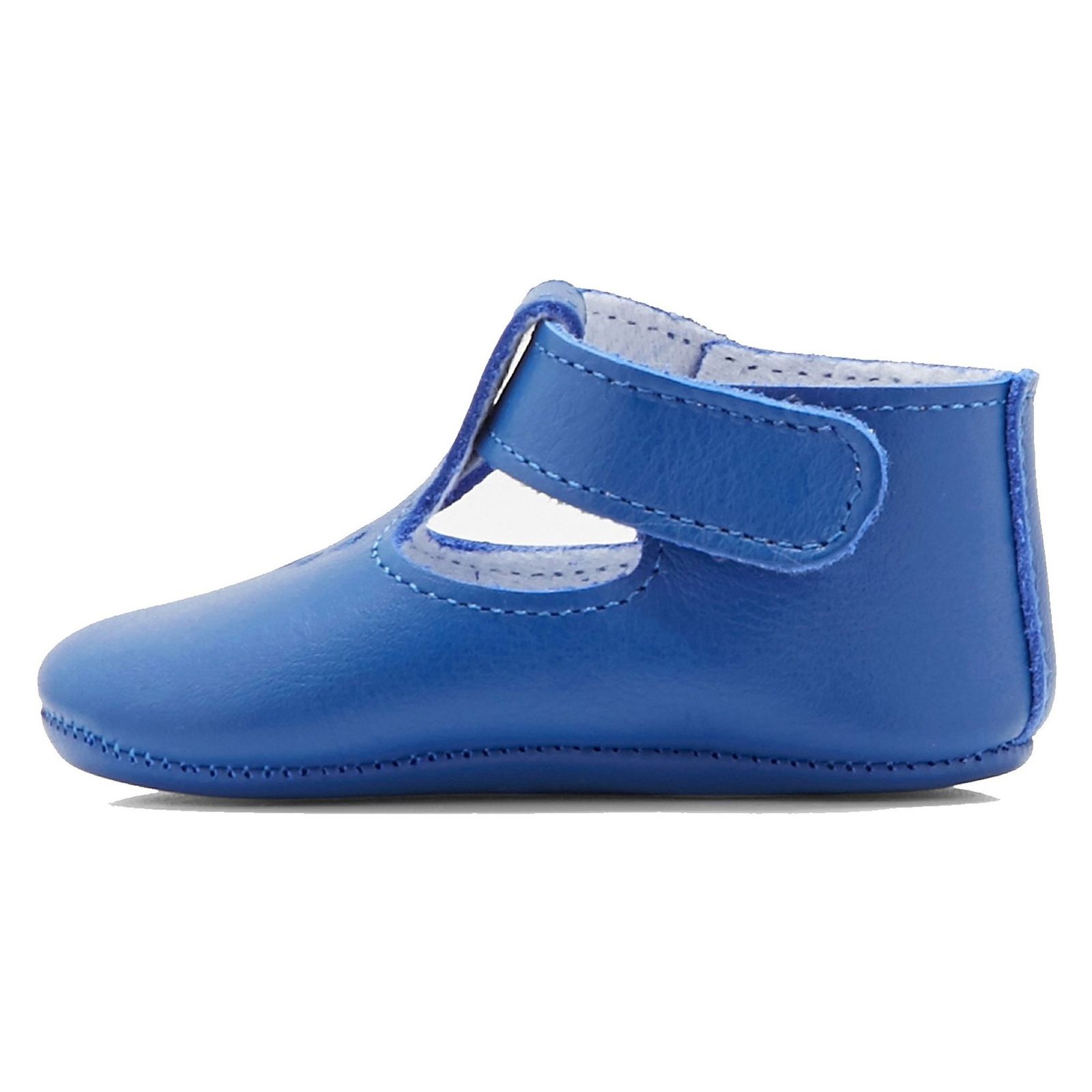 کفش چرم چسبی نوزادی پسرانه Mais - جاکادی - آبی - 1