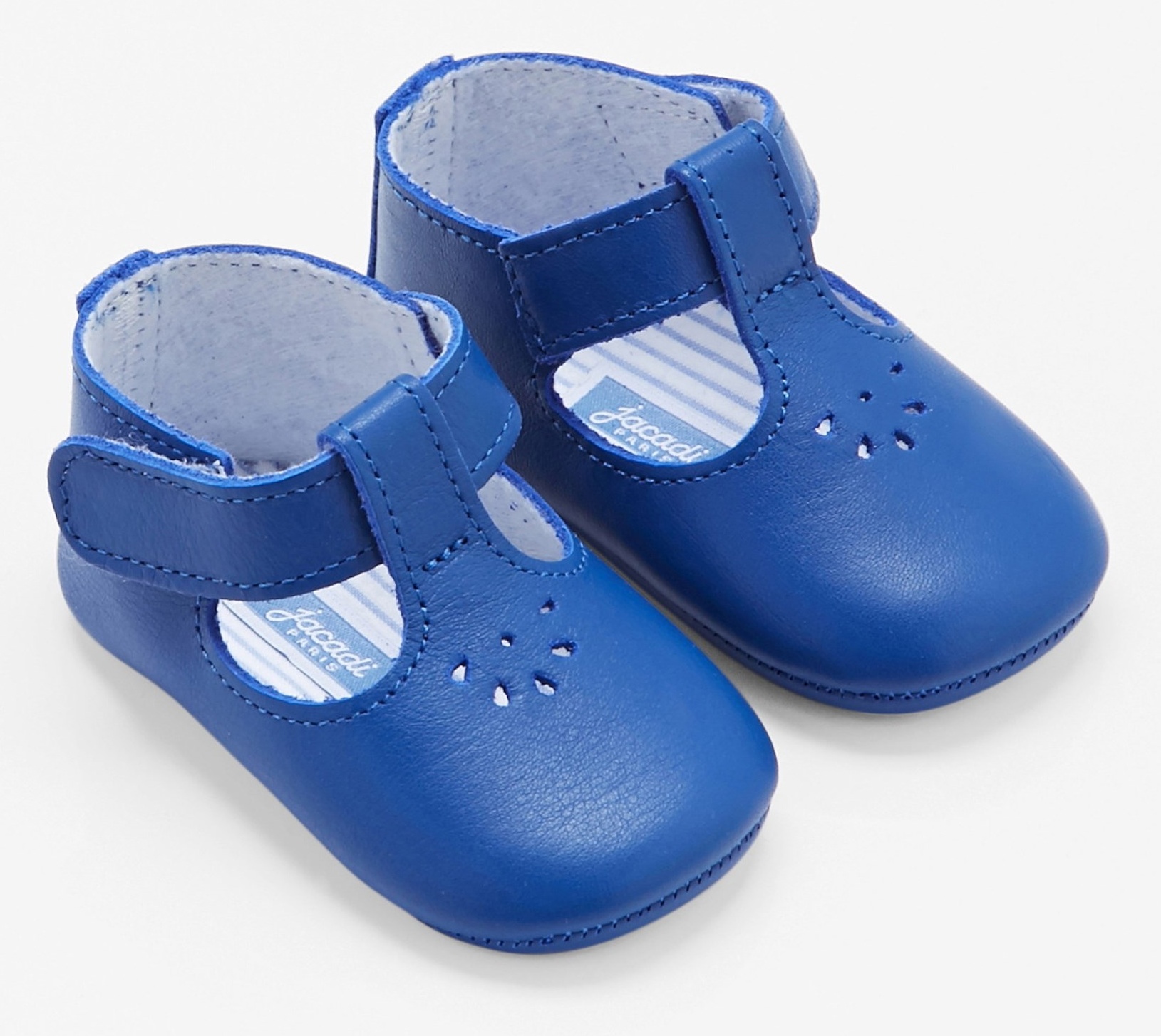 کفش چرم چسبی نوزادی پسرانه Mais - جاکادی - آبی - 3
