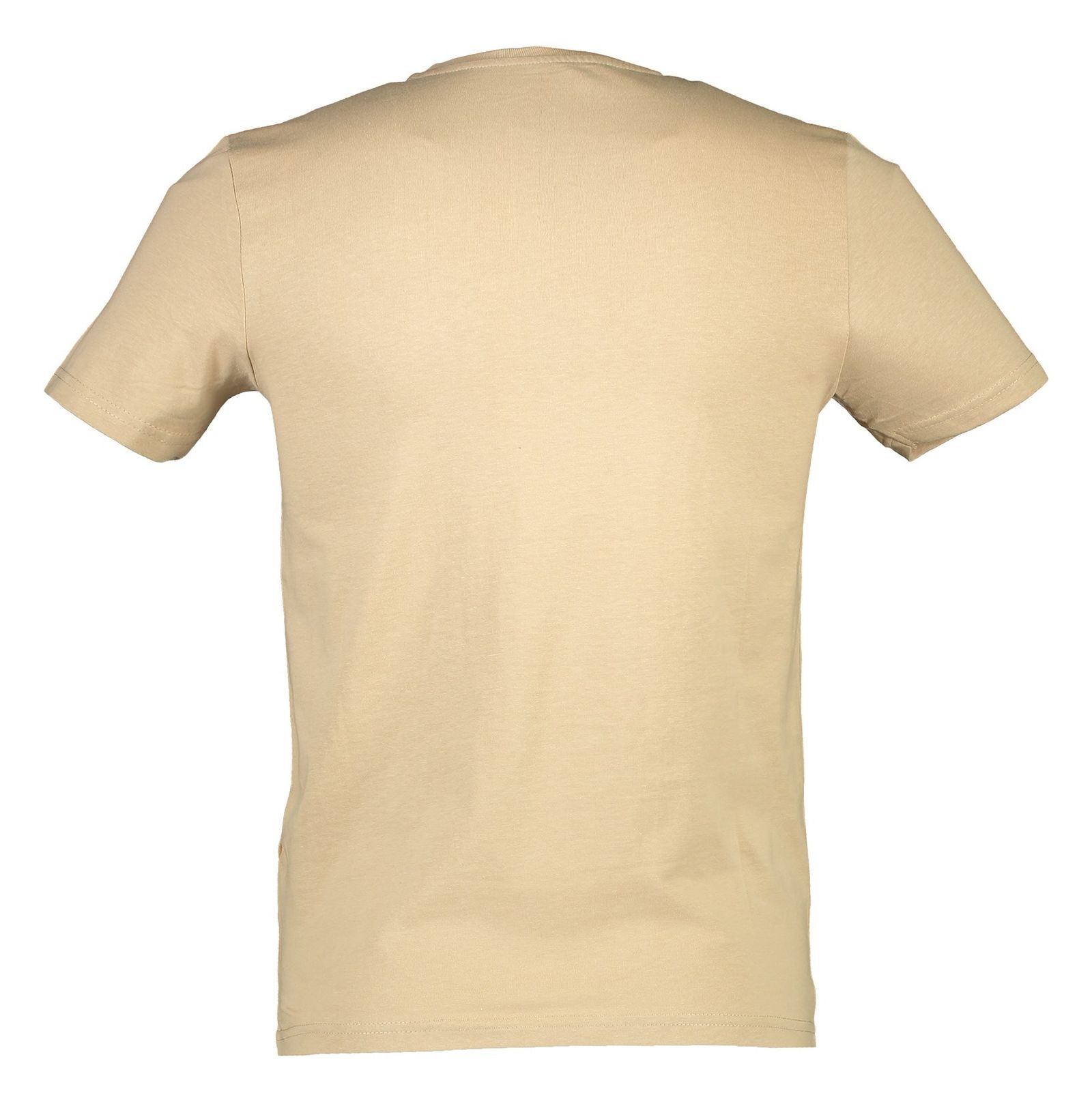 تی شرت نخی یقه گرد مردانه - یوپیم - بژ - 3