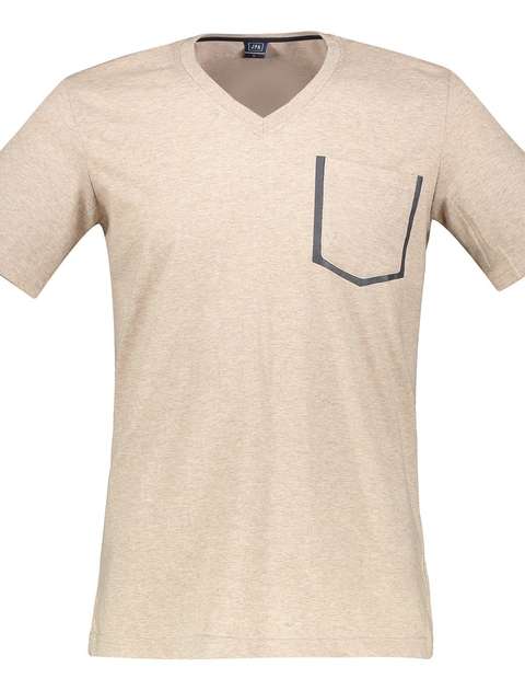 تی شرت نخی یقه هفت مردانه - جامه پوش آرا