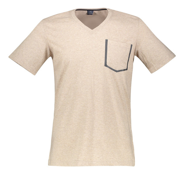 تی شرت نخی یقه هفت مردانه - جامه پوش آرا