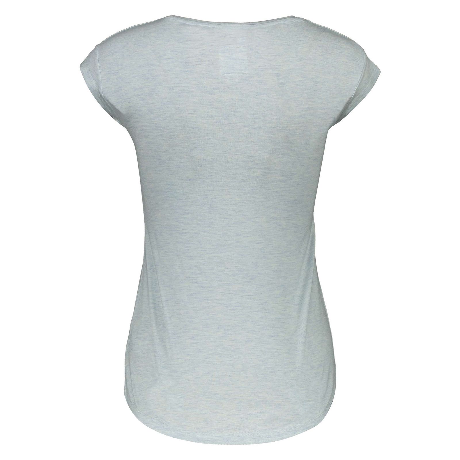 تی شرت یقه گرد زنانه - گارودی - آبي روشن  - 3