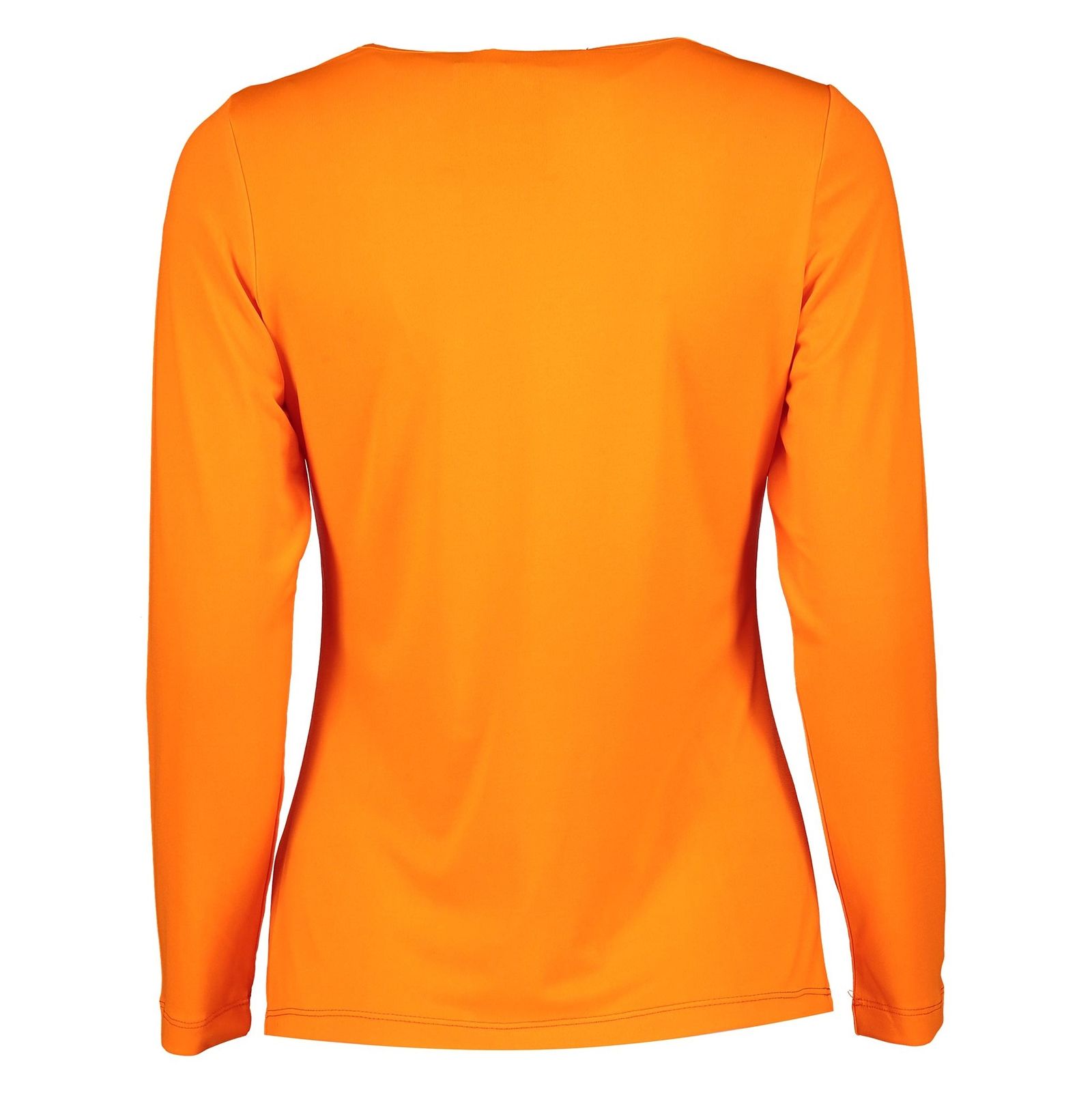 تی شرت آستین بلند زنانه - رامکات - نارنجي - 3