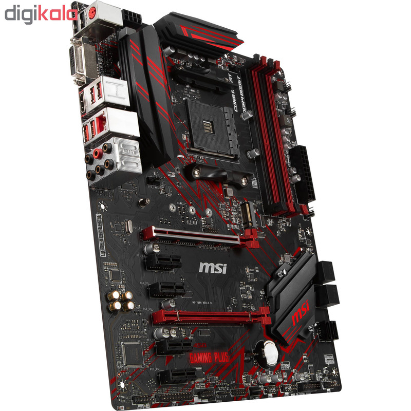 مادربرد ام اس آی مدل B450M GAMING PLUS 1