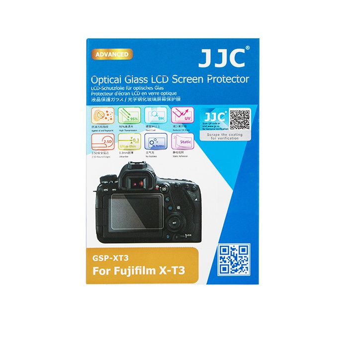 تصویر محافظ صفحه نمایش دوربین جی جی سی مدل GSP-XT10 مناسب برای دوربین فوجی فیلم XT3