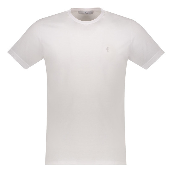 تی شرت نخی یقه گرد مردانه - زی سا 