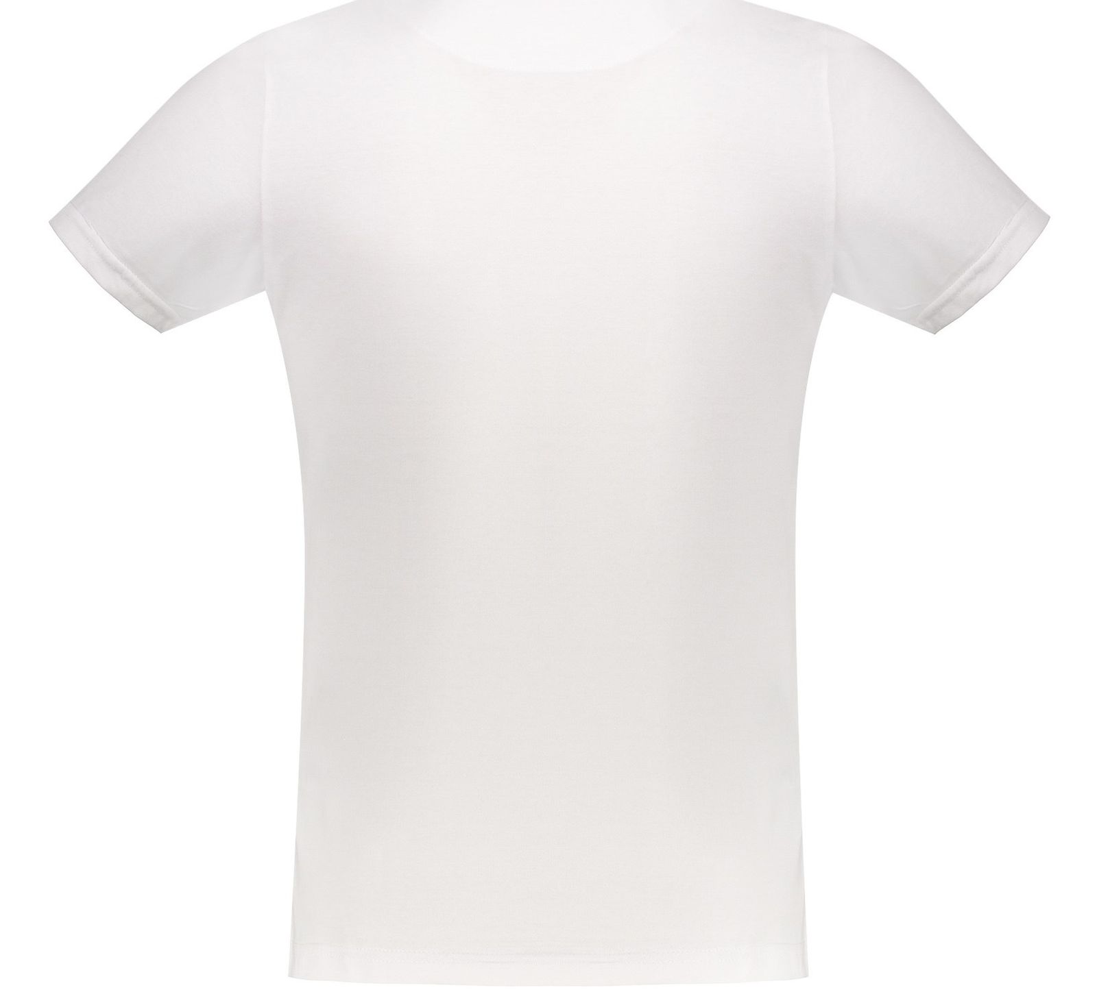 تی شرت نخی یقه گرد مردانه - زی سا  - سفيد - 5