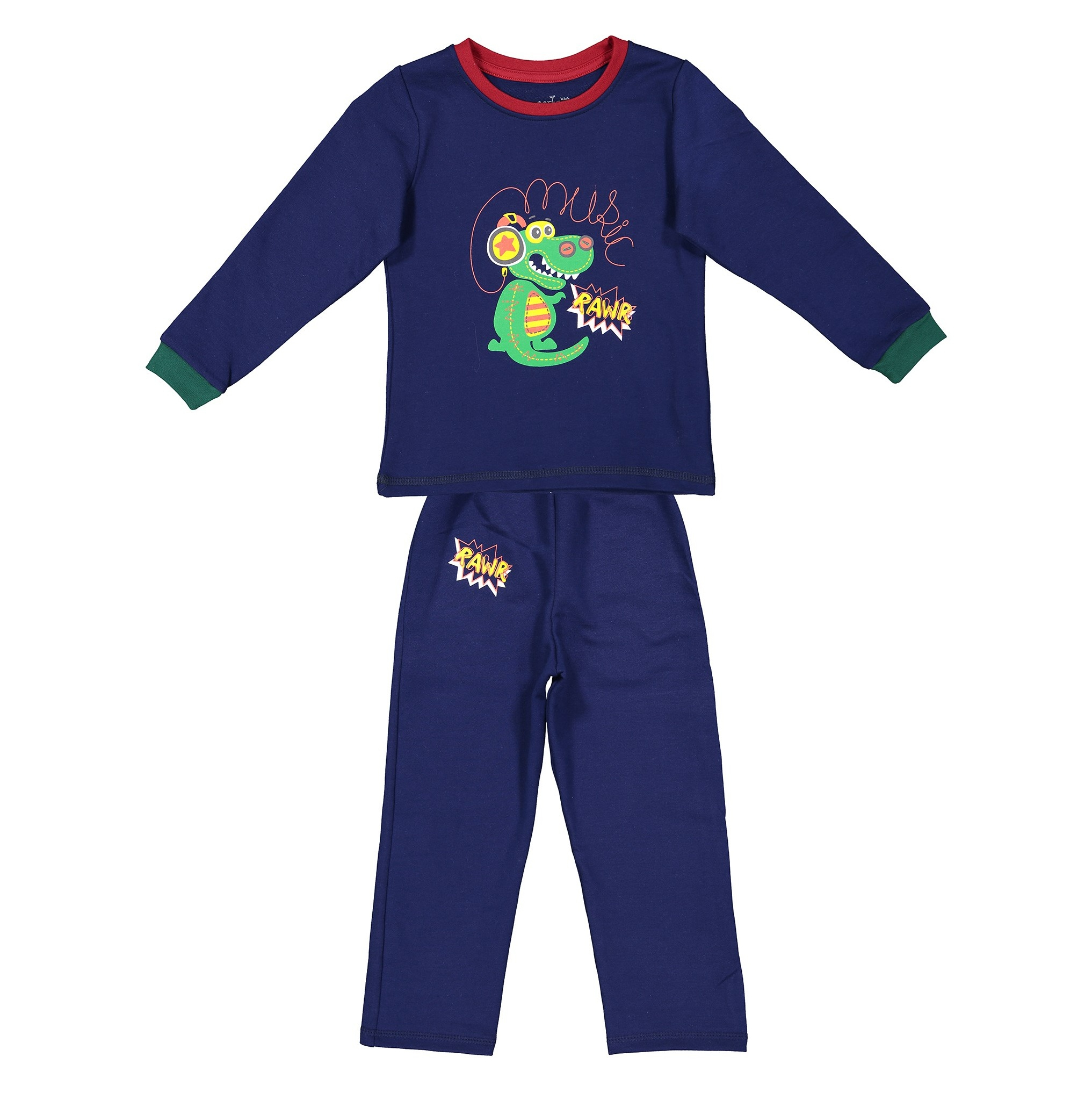 تی شرت و شلوار نخی پسرانه - ناربن