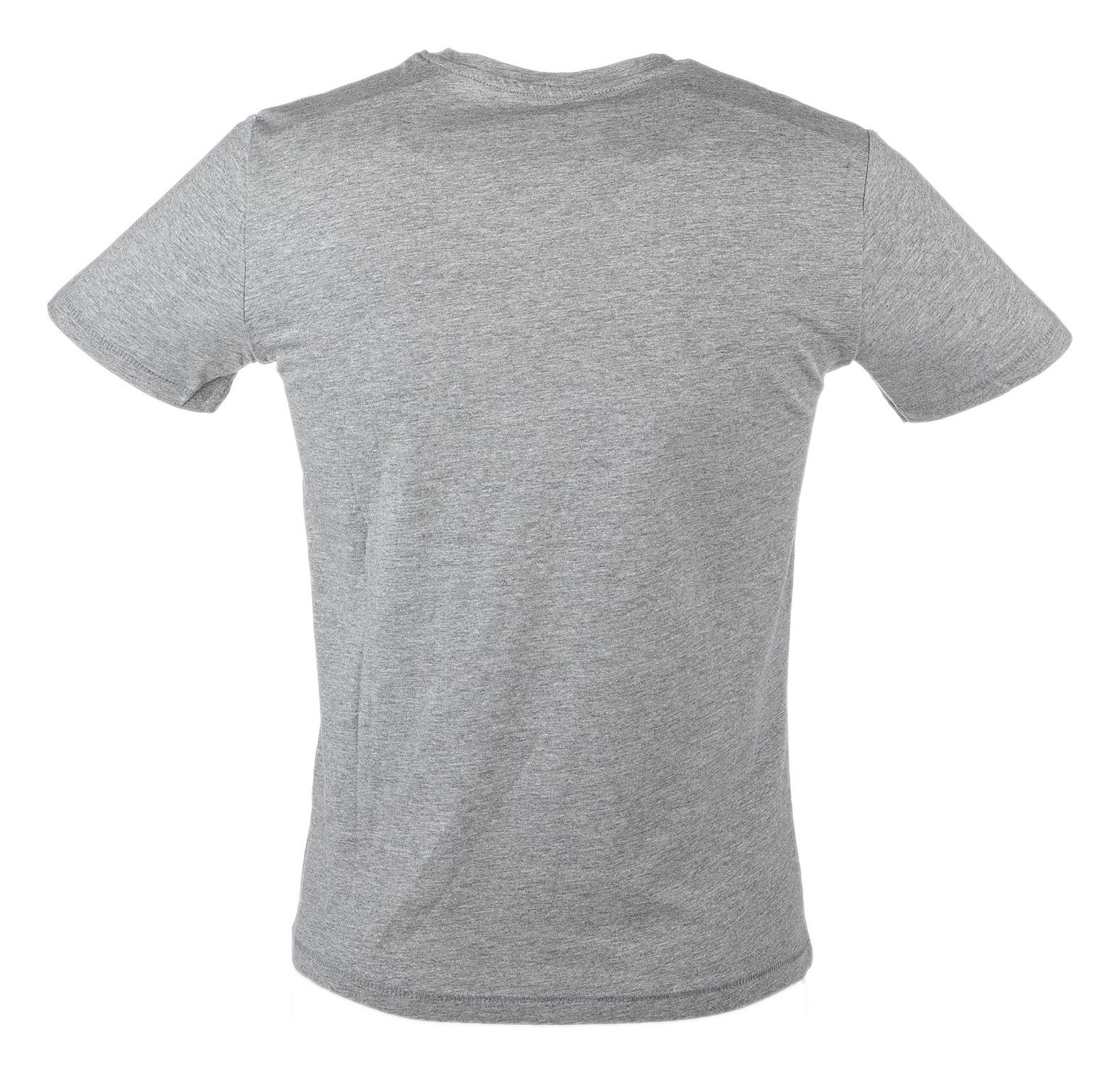 تی شرت نخی یقه گرد مردانه - یوپیم - طوسي - 4
