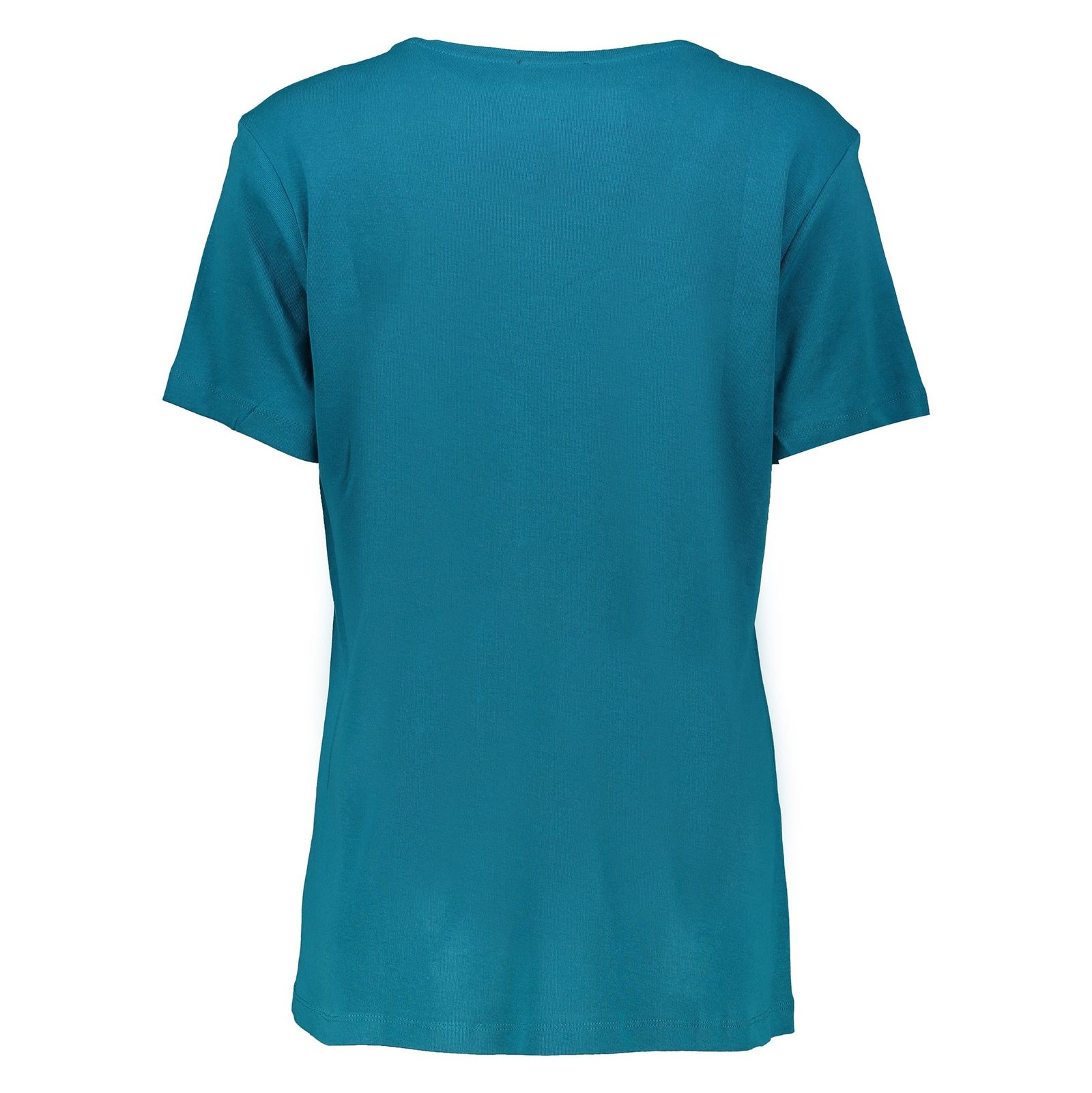 تی شرت نخی زنانه - یوپیم - سبز آبي - 3