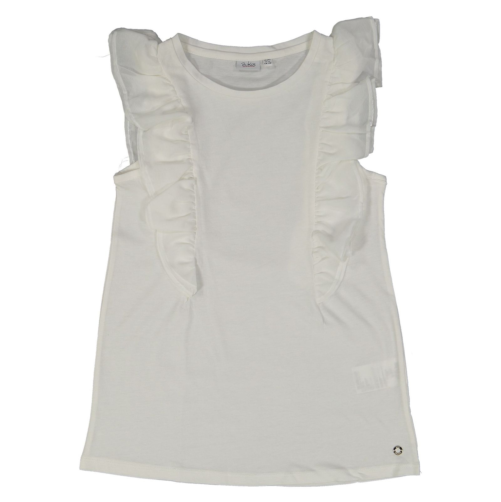 تی شرت یقه گرد دخترانه - بلوکیدز - سفيد - 1