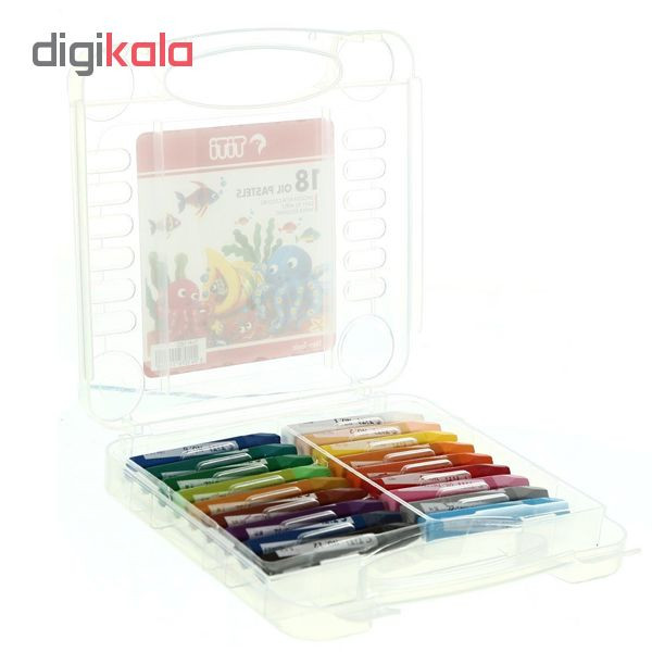 پاستل 18 رنگ تی تی کد 90143