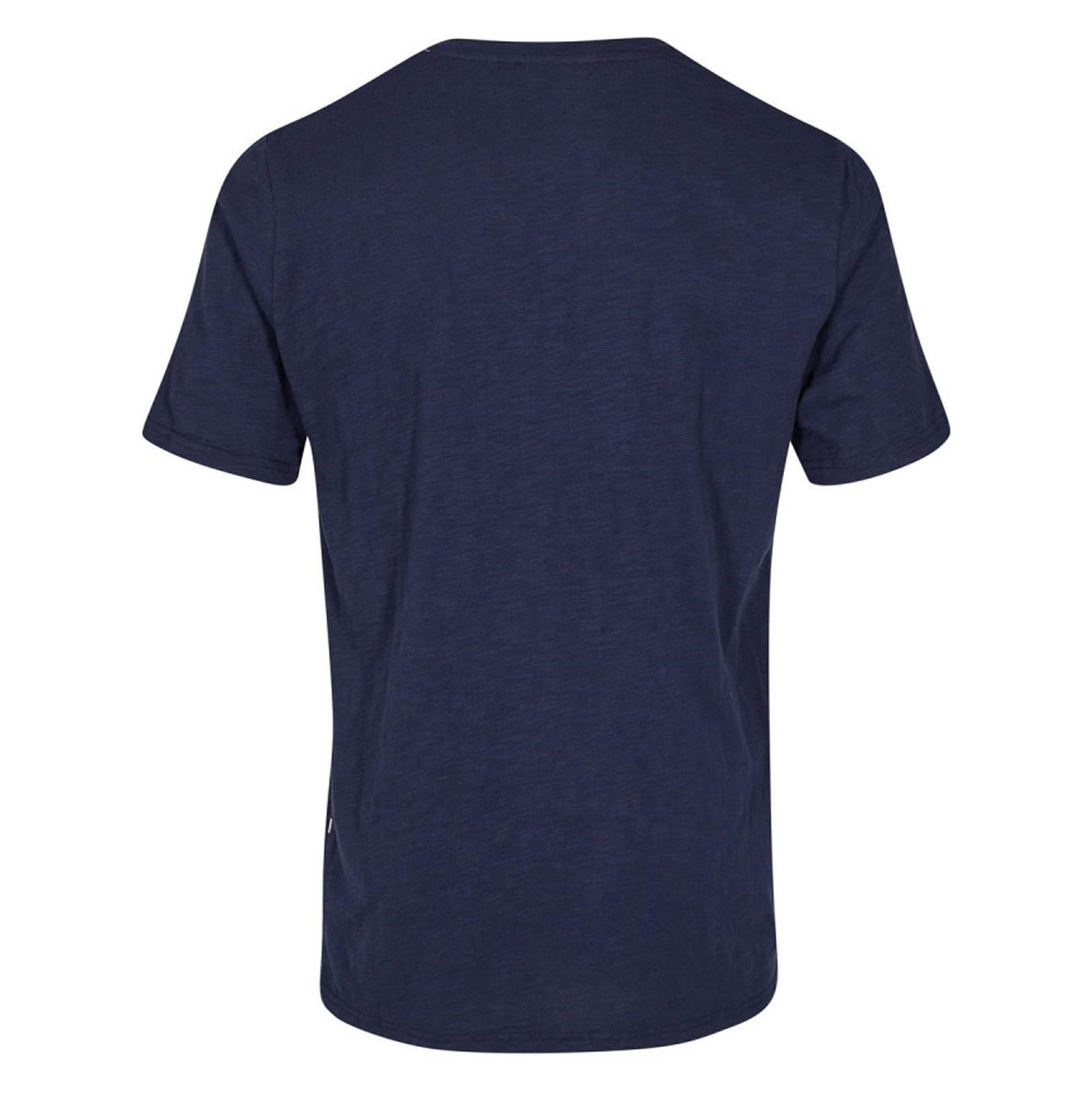 تی شرت نخی یقه هفت مردانه Earlham - مینیموم - آبي تيره - 3