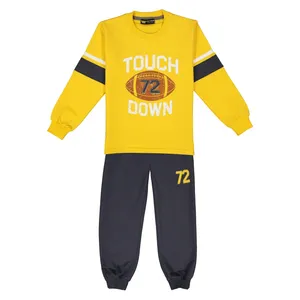 سویشرت و شلوار نخی پسرانه 72 - خرس کوچولو