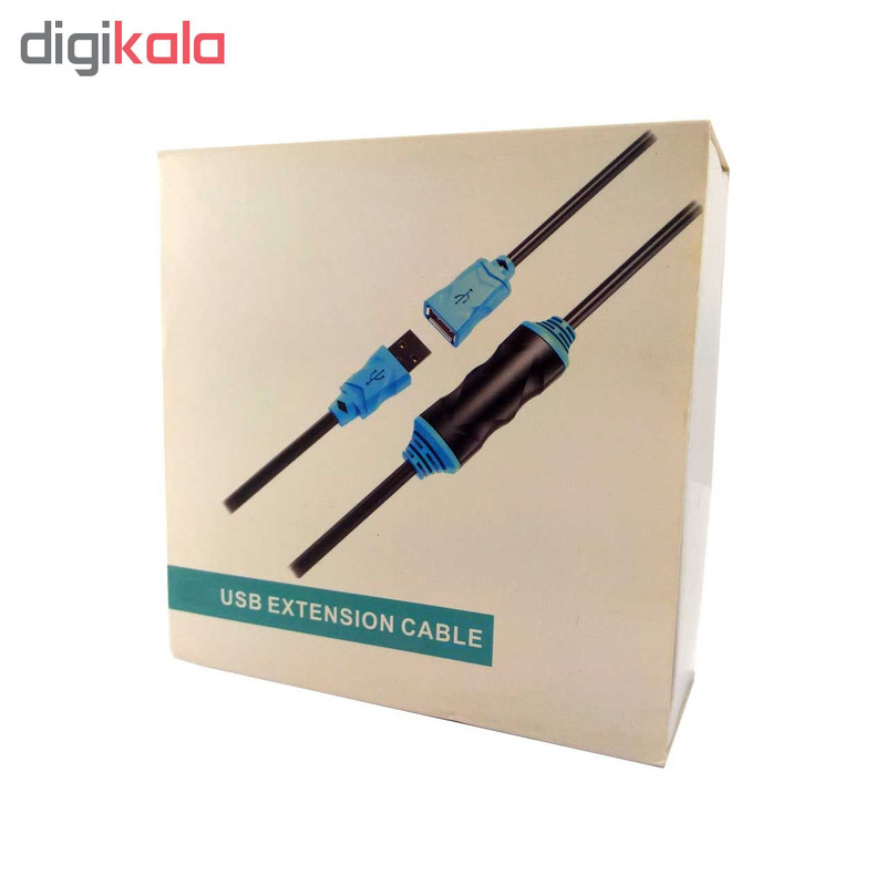 کابل افزایش طول USB2 ام تی ویکی مدل MT202 طول 10 متر