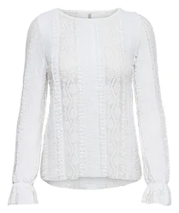 بلوز نخی یقه گرد زنانه - اونلی