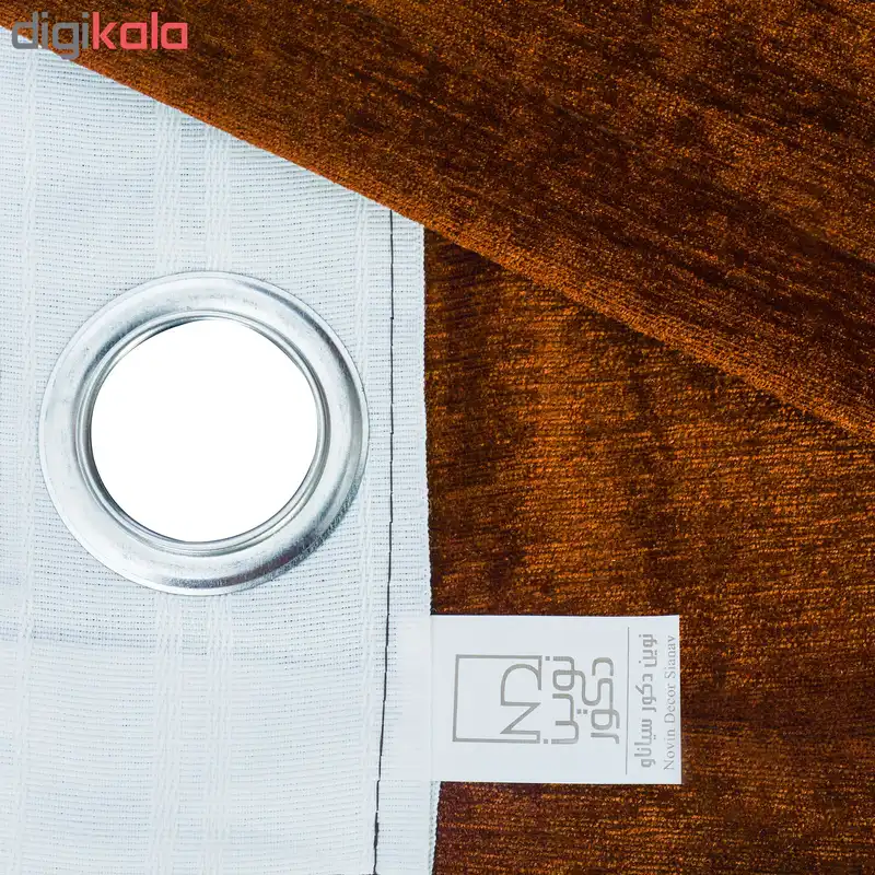 پرده نوین دکور سیاناو مدل ND3500 سایز 280 × 140 سانتی متر