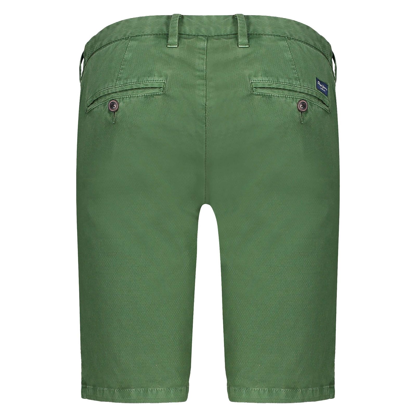 شلوارک نخی طرح دار مردانه James - پپه جینز - سبز - 3