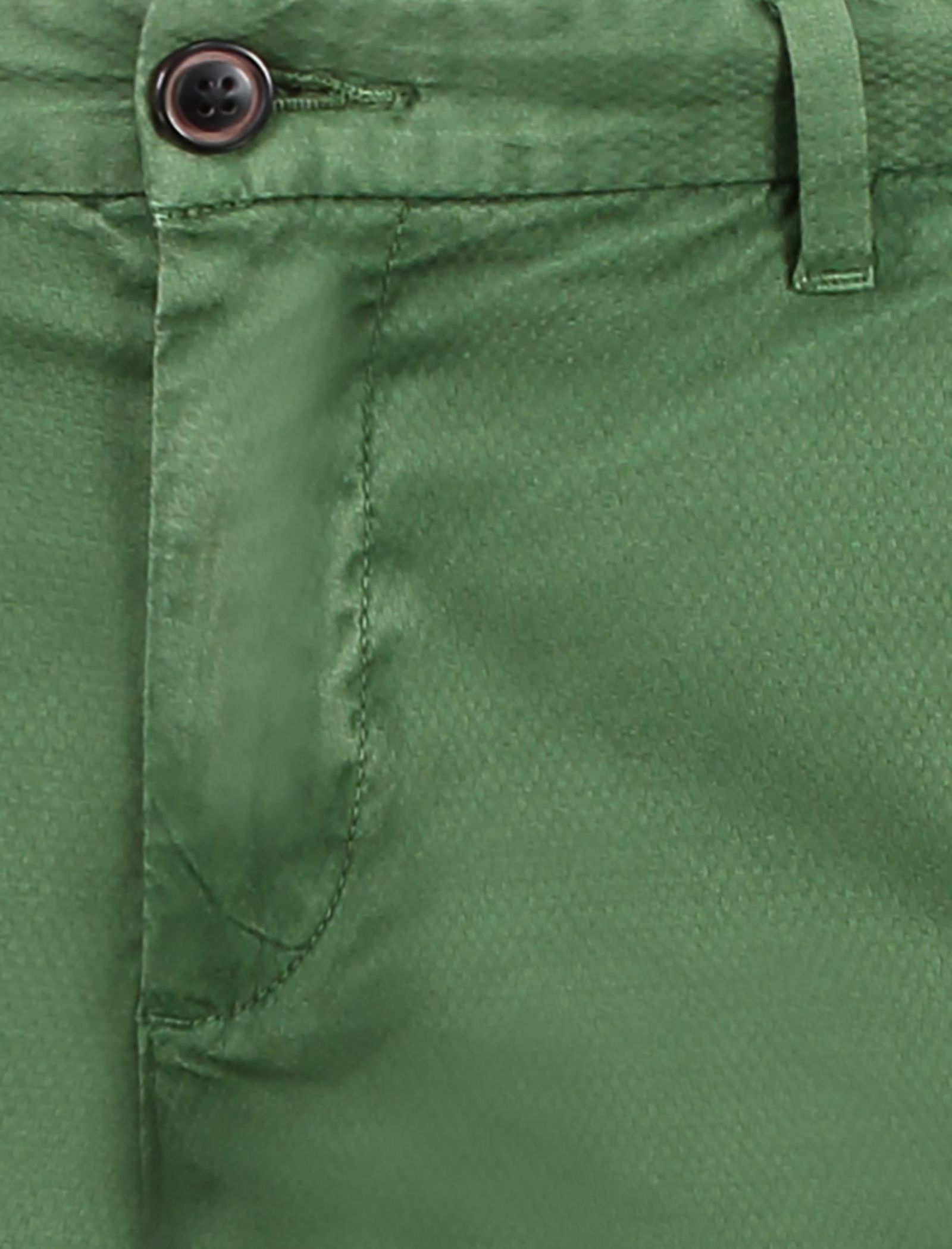 شلوارک نخی طرح دار مردانه James - پپه جینز - سبز - 5