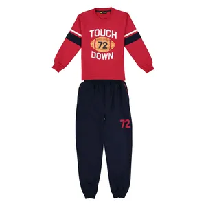 سویشرت و شلوار نخی پسرانه - خرس کوچولو