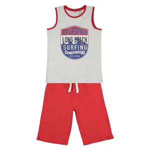 تاپ و شلوارک نخی پسرانه - بلوکیدز