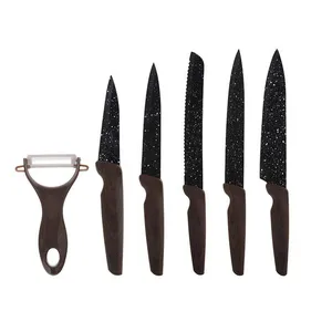 سرویس چاقو آشپزخانه 6 پارچه کد VI-02