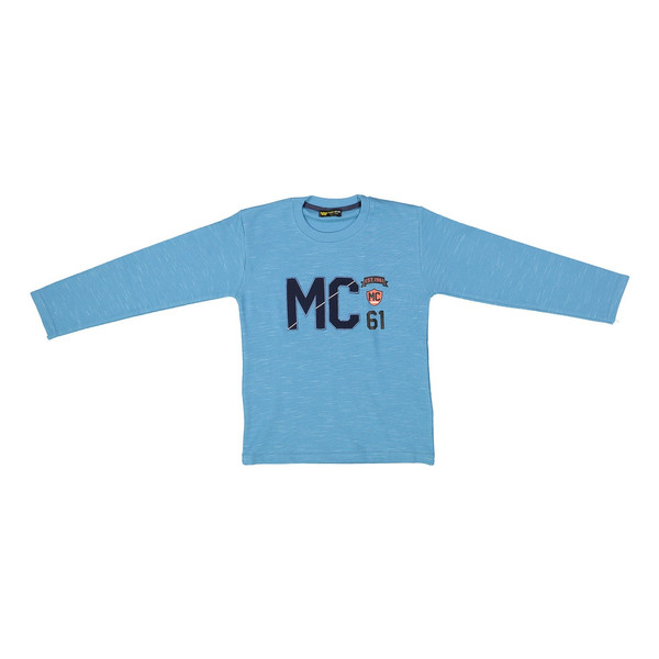 تی شرت نخی یقه گرد پسرانه MC - خرس کوچولو