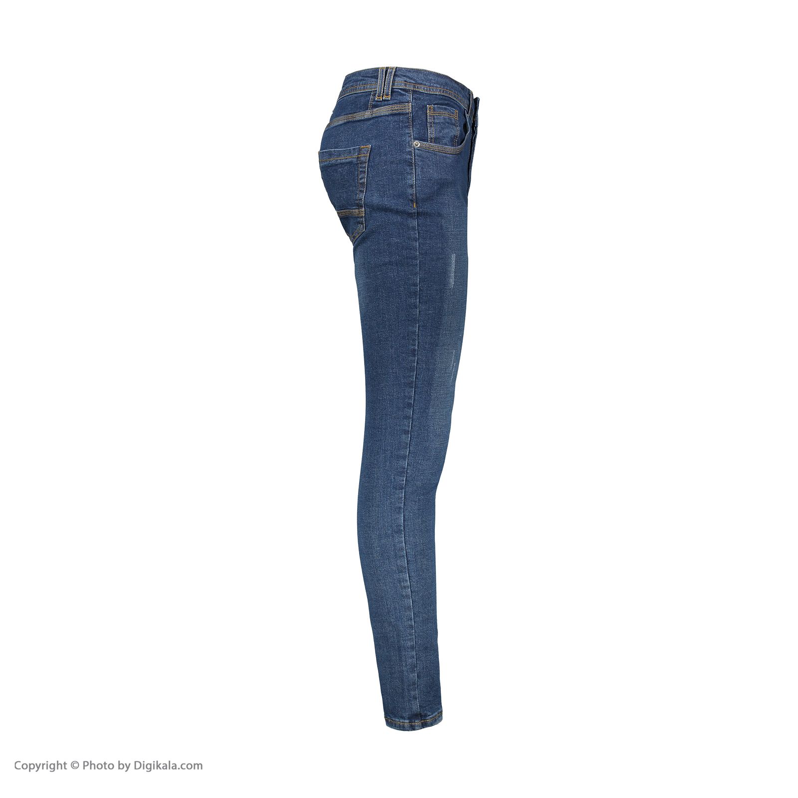 شلوار جین مردانه آر ان اس مدل 1133024-59 - سورمه ای - 3