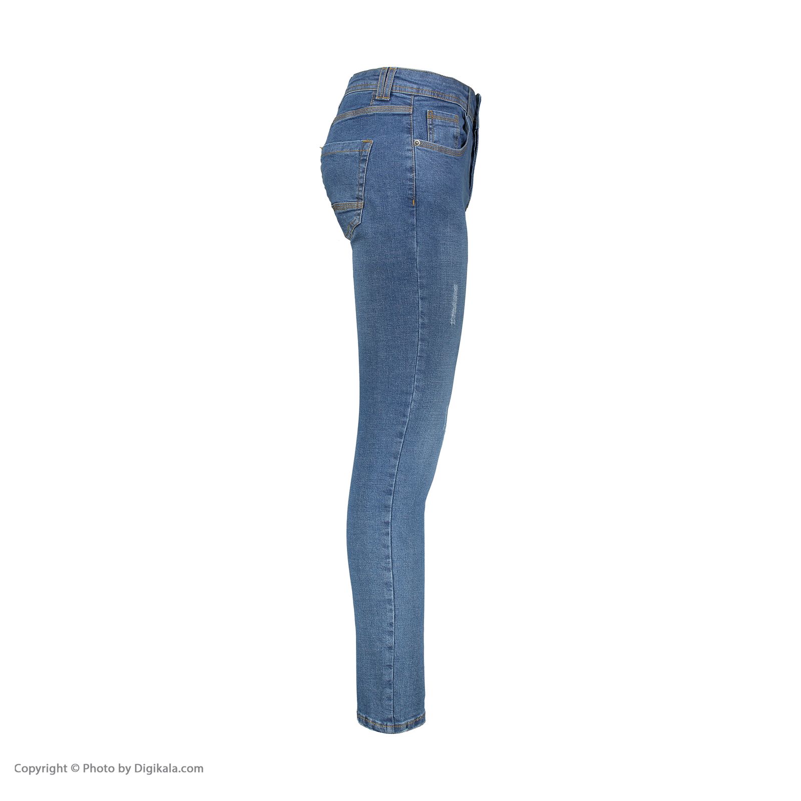 شلوار جین مردانه آر ان اس مدل 1133024-50 - آبی روشن - 2