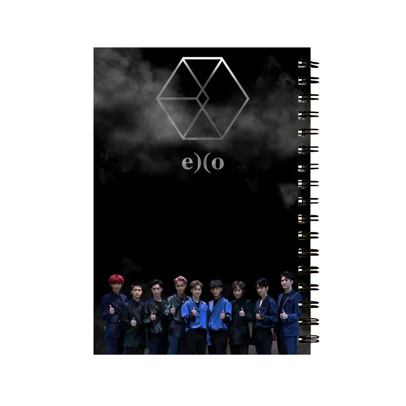 دفتر 60 برگ طرح Exo کد D03