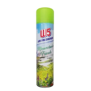 اسپری خوشبو کننده هوا دابلیو 5 مدل Mountain fresh حجم 300 میلی لیتر