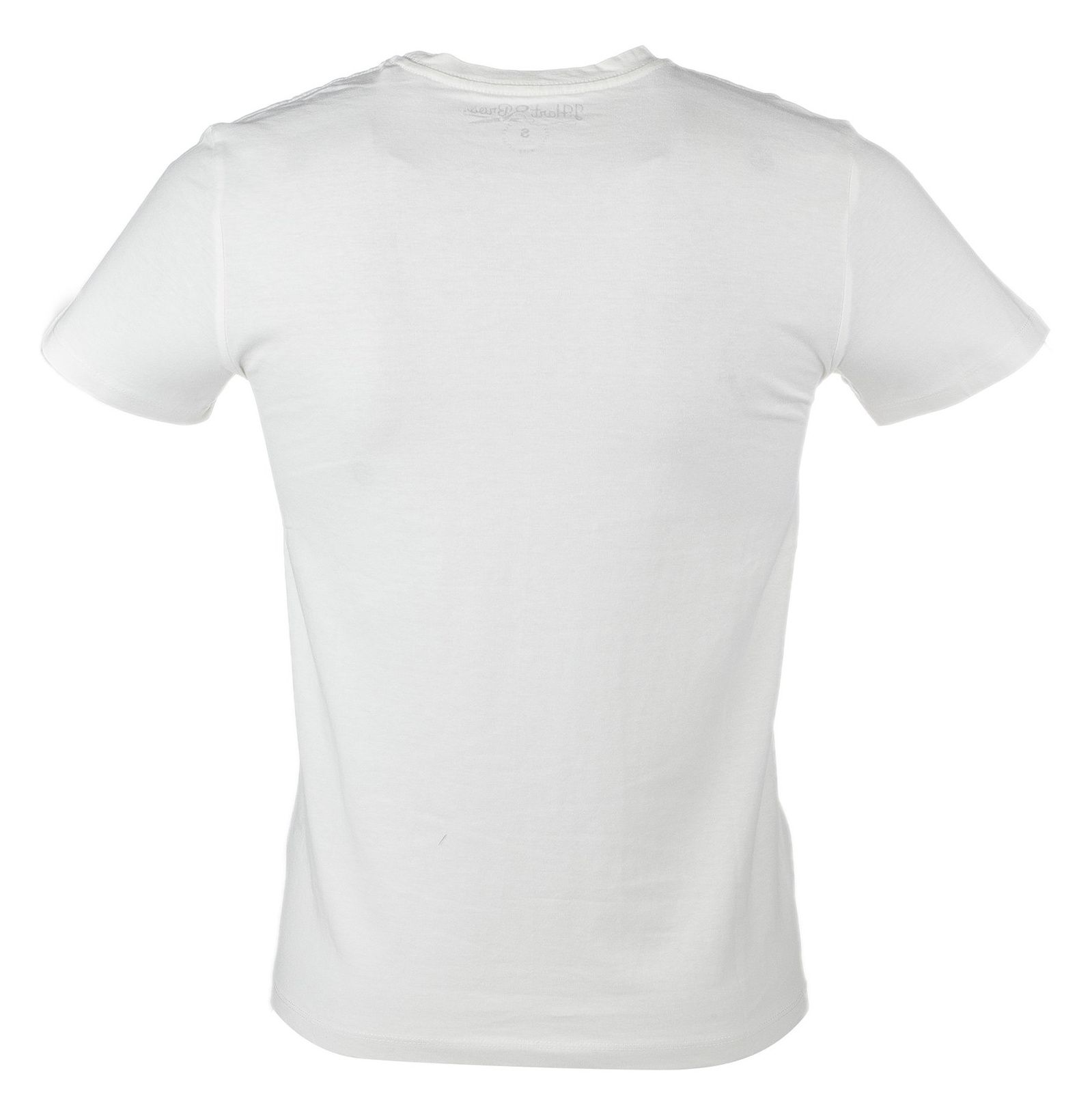 تی شرت نخی یقه گرد مردانه - یوپیم - شيري - 4