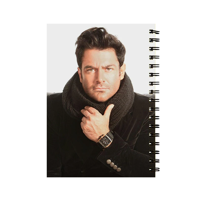 دفتر 60 برگ طرح گلزار کد D04