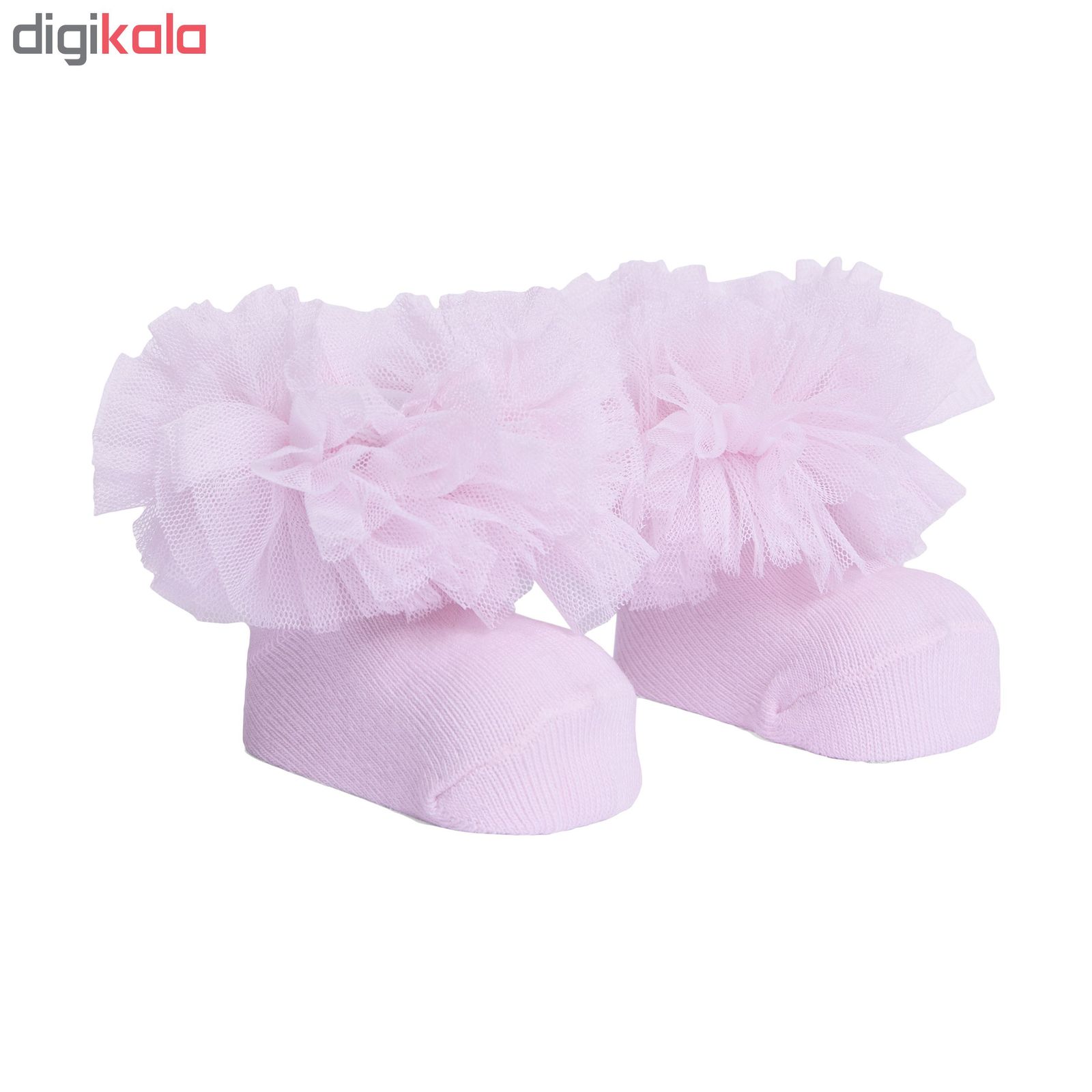 جوراب نوزادی دخترانه کد 2001-2 - - 10