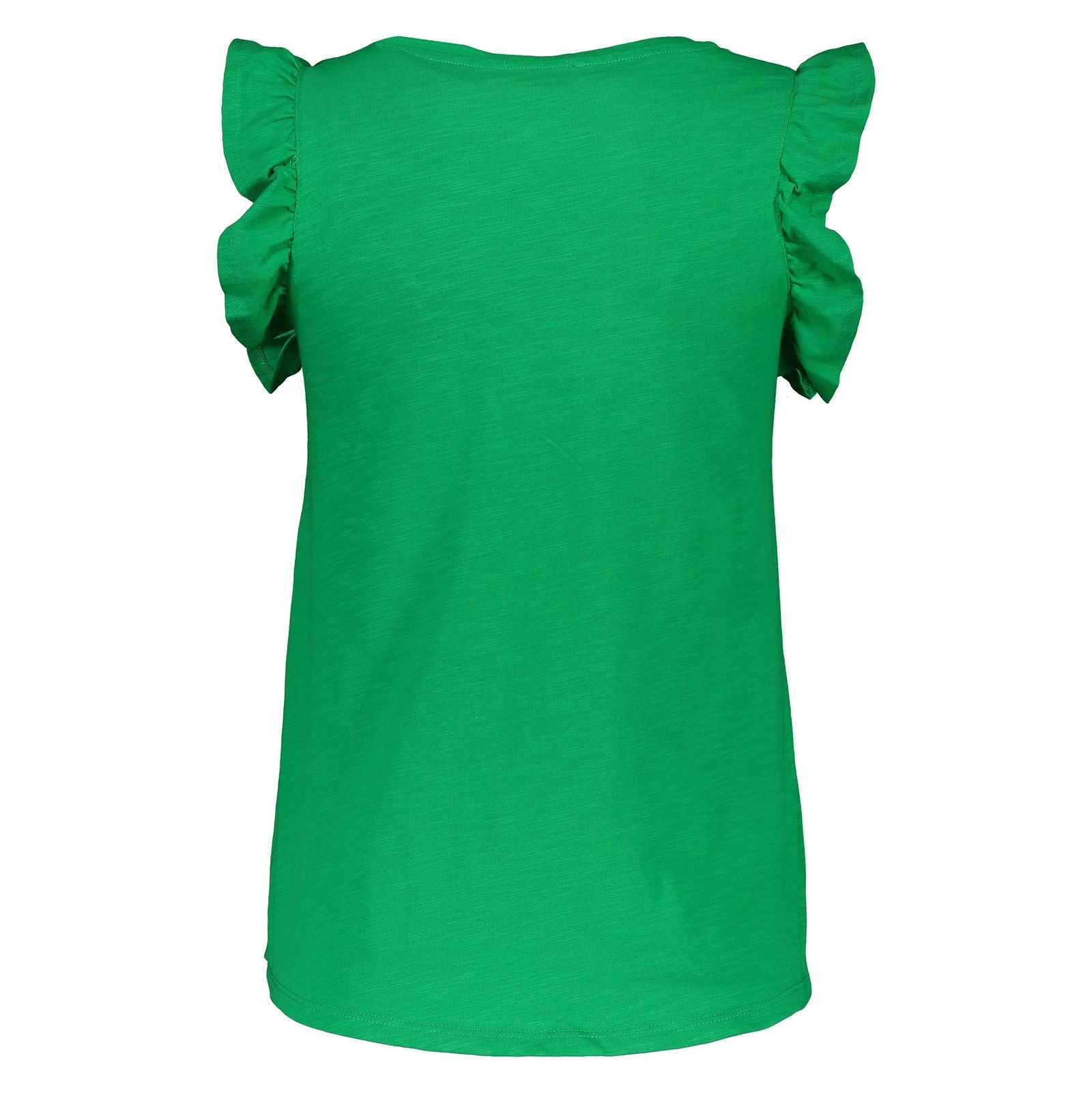 تی شرت نخی یقه گرد زنانه - یوپیم - سبز - 3