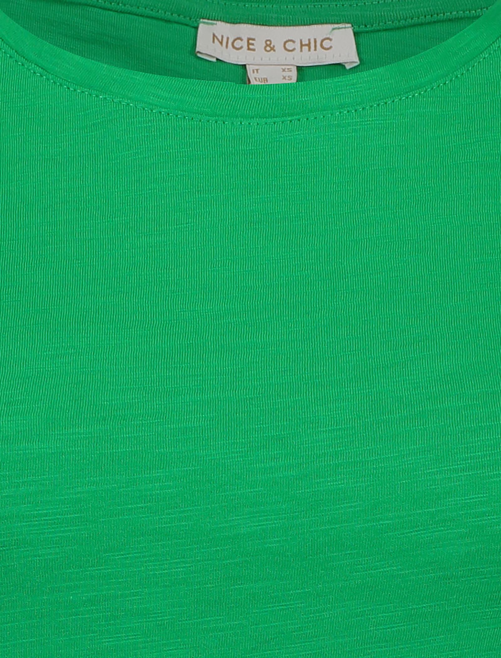 تی شرت نخی یقه گرد زنانه - یوپیم - سبز - 6
